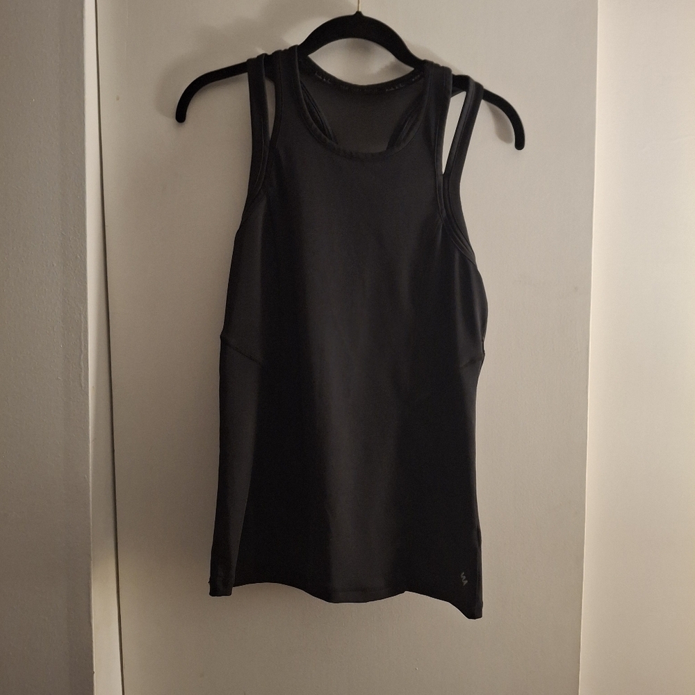 New York Active By Nicole Miller Black Women's Tank Top